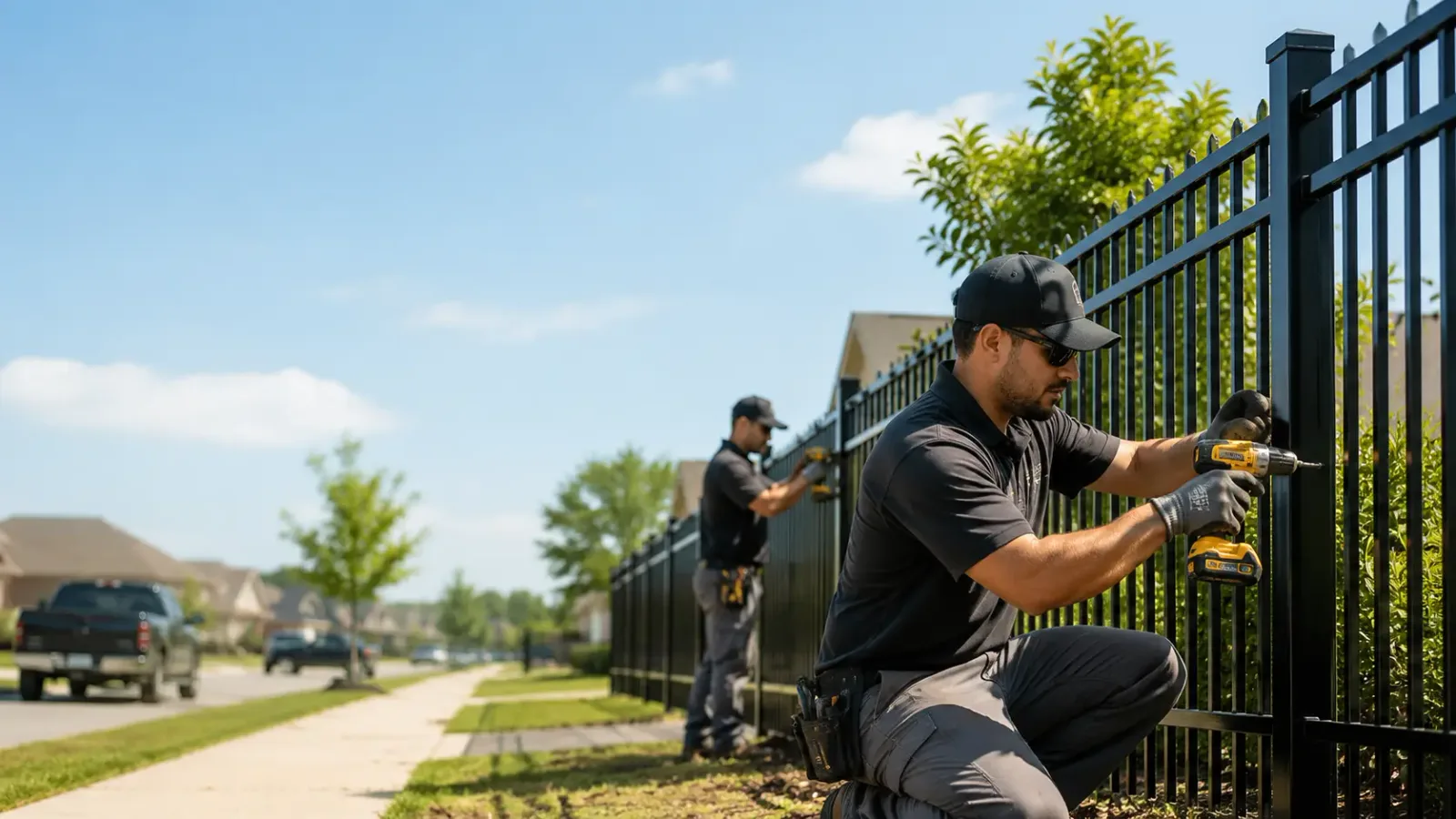 Metal Fence Installation in Ardmore, AL